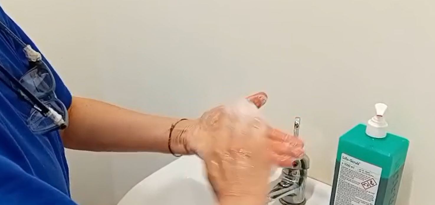 lavaggio mani